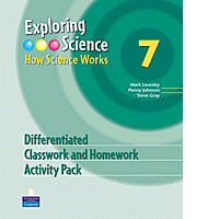 Exploring Science : How Science Works Year 7 Differentiated Classroom and Homework Activity Pack