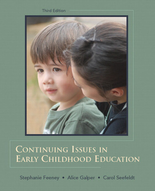 Pearson Education Continuing Issues in Early Childhood Education