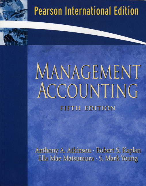 Management Accounting. International Edition 5th Edition Management Accounting. International Edition 5th Edition
