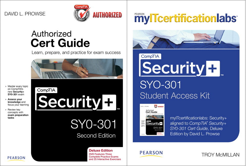 Pearson Education CompTIA Security+ SYO301 Cert Guide