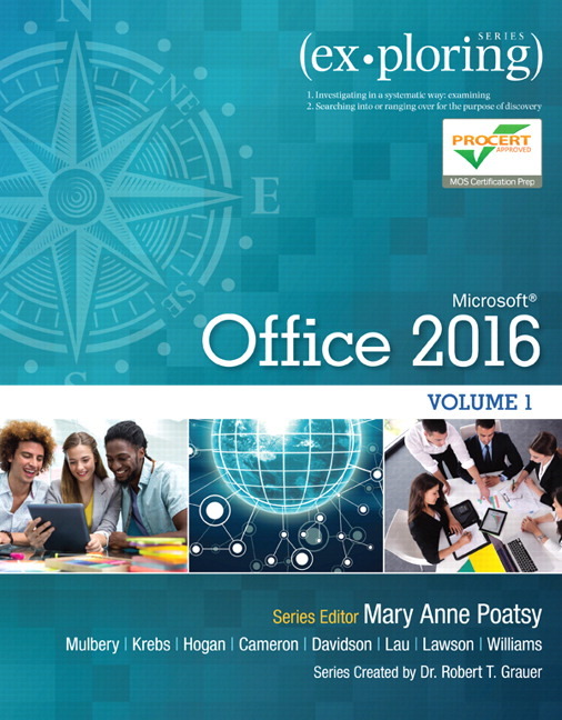 Pearson Education Exploring Microsoft Office 2016 Volume 1