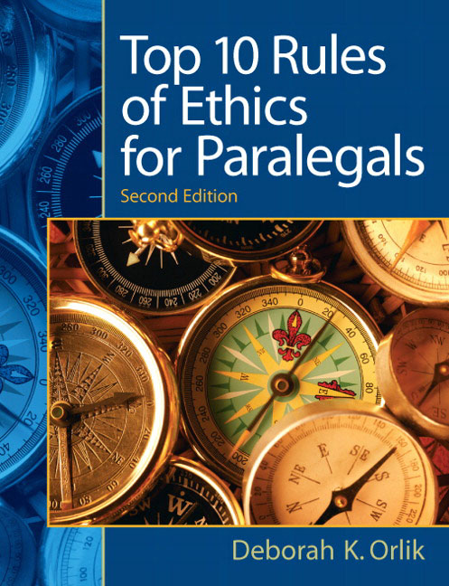 rules of professional conduct for paralegals