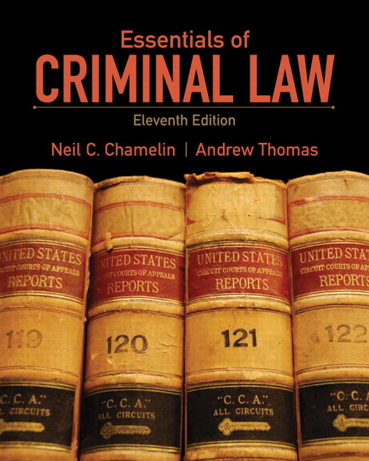 Pearson Education - Essentials Of Criminal Law