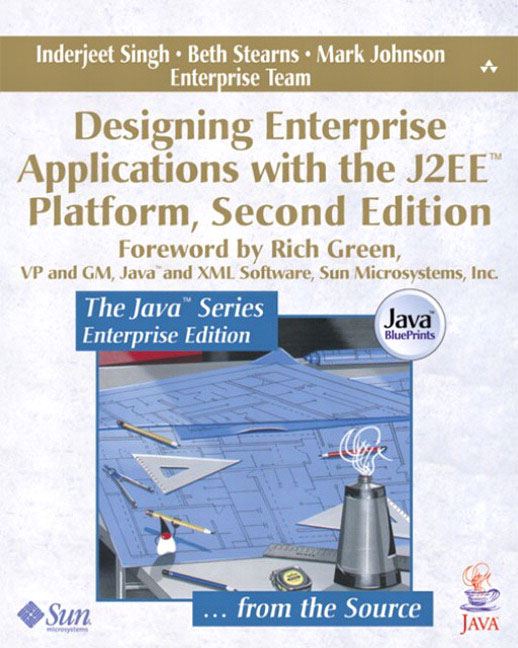 Designing Enterprise Applications with the J2EE¿ Platform (2nd Edition) Inderjeet Singh, Beth Stearns, Mark Johnson and Enterprise Team  The