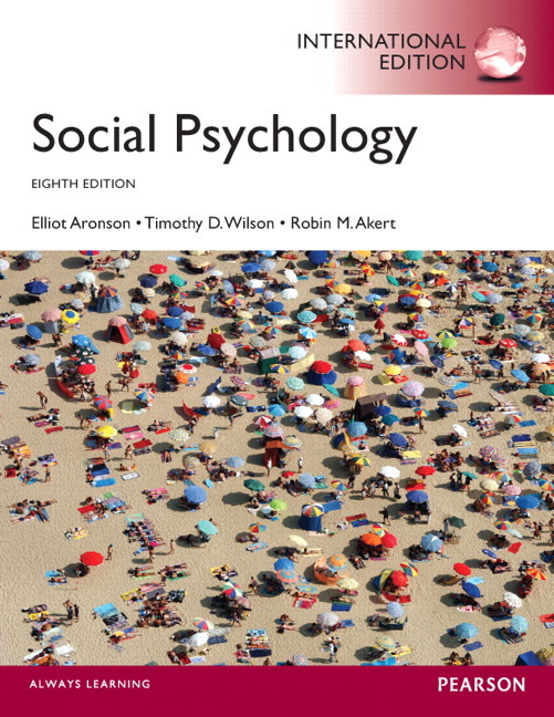 ARONSON WILSON AKERT SOCIAL PSYCHOLOGY 8TH EDITION PDF