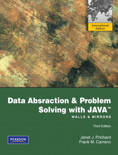 Amazoncom: data abstraction and problem solving