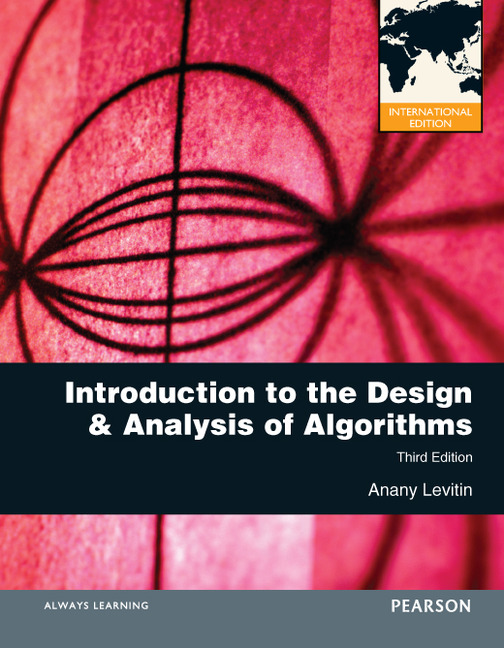 pdf download page design and analysis of algorithms levitin