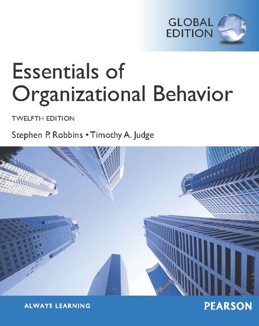 Organizational Behavior Stephen P Robbins 14th Edition Pdf Free Download