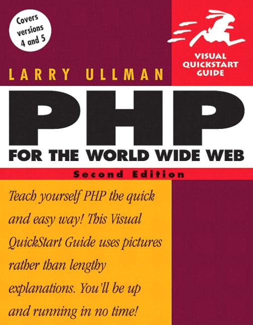 Perl/PHP/Python PHP for the World Wide Web, Second Edition (Visual QuickStart Guide)