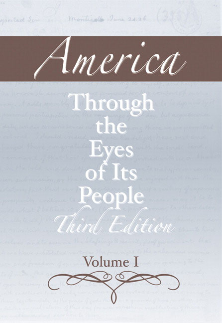 America through the Eyes of Its People, Volume 1 (3rd Edition) Pearson Education