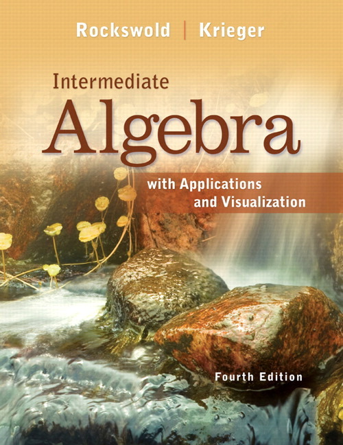 Pearson Education - Intermediate Algebra With Applications ...