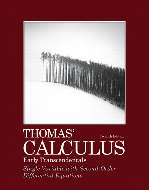 Pearson Education - Thomas' Calculus, Early Transcendentals, Single ...