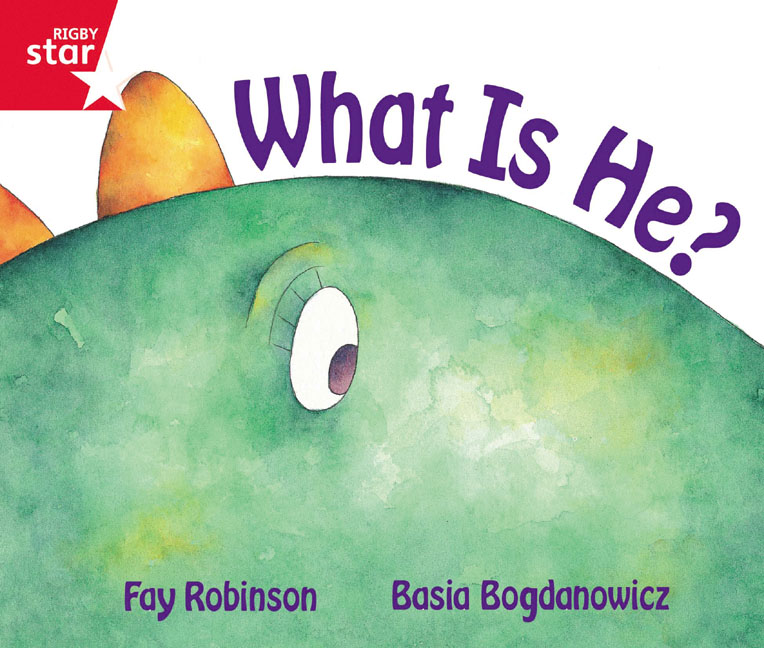 Rigby Star  Guided Reception Red Level:  What is He? Pupil Book (single)