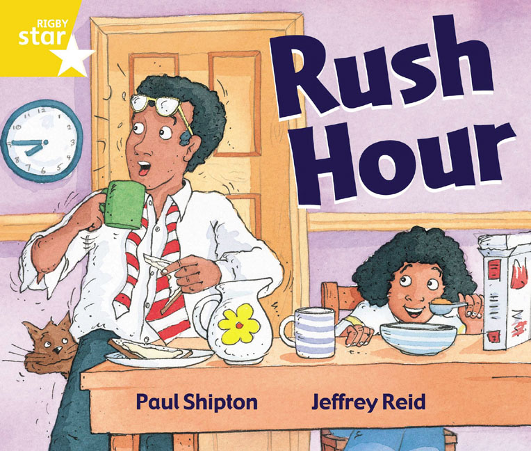 Rigby Star Guided 1 Yellow Level:  Rush Hour Pupil Book (single)