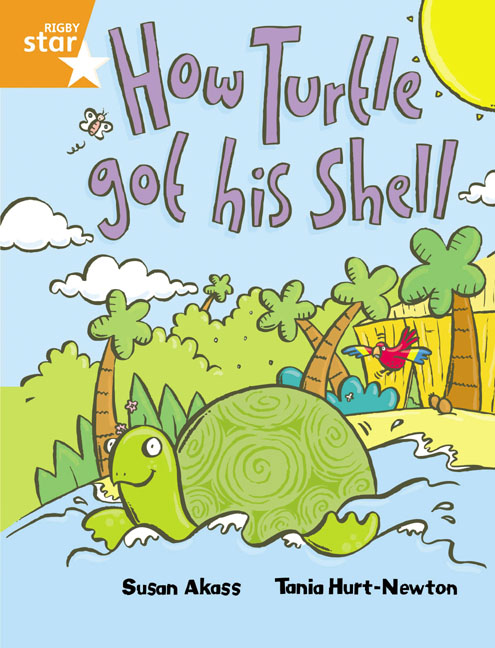 Rigby Star Guided 2 Orange Level, How the Turtle Got His Shell Pupil Book (single)