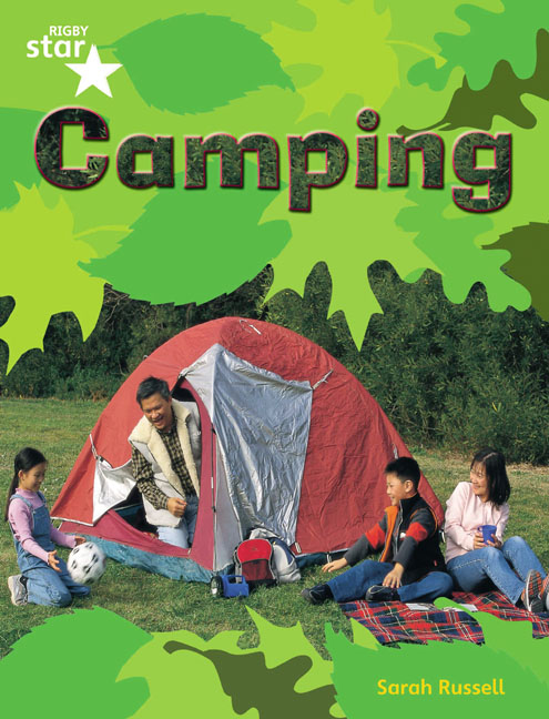 Rigby Star Guided Quest Green: Camping Pupil Book (Single)