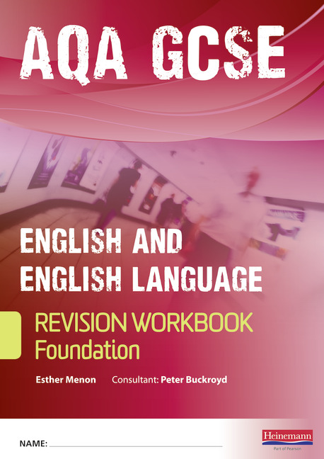 Revise GCSE AQA English/Language  Workbook - Foundation