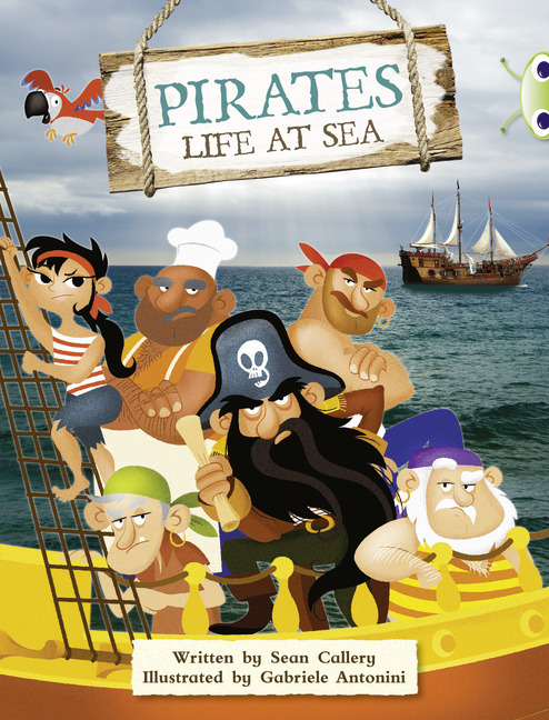 Bug Club Guided Non Fiction Year Two Purple B Pirates: Life at Sea