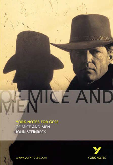 ranches of mice and men. cover for Of Mice and Men.