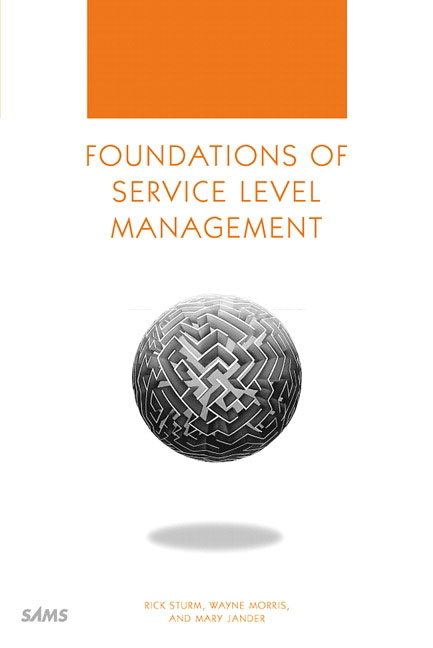 Foundations of Service Level Management Rick Sturm and Wayne Morris