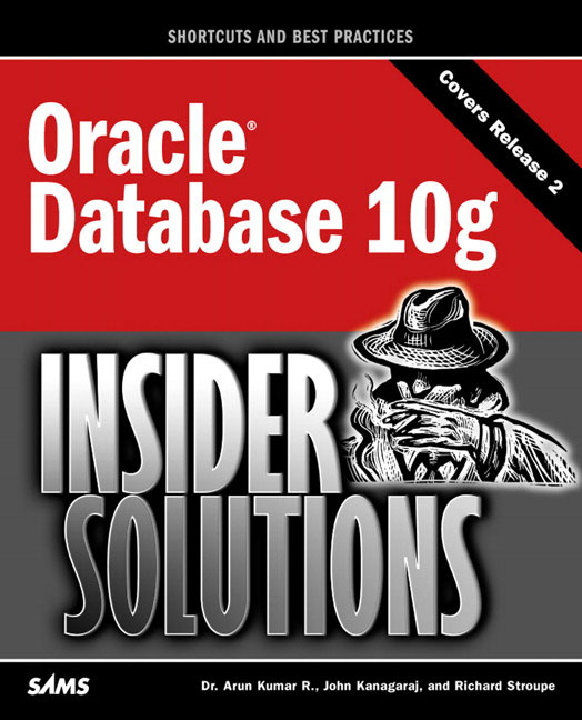 Pearson Education Oracle Database 10g Insider Solutions