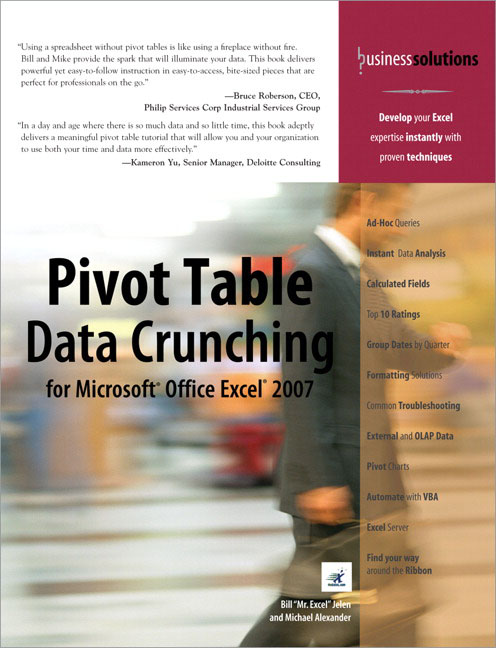 Pivot Table Data Crunching by Bill Jelen - Goodreads