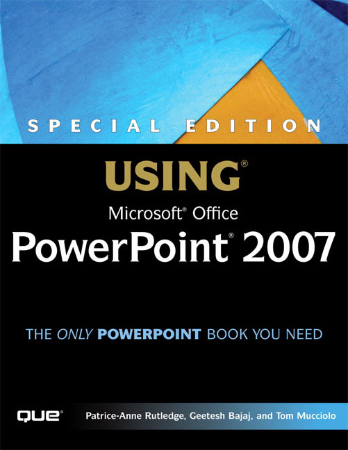 Pearson Education Special Edition Using Microsoft Office PowerPoint 2007