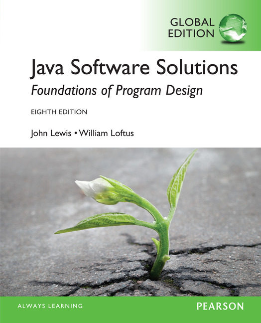 Java Software Solutions 8th Edition John Lewis