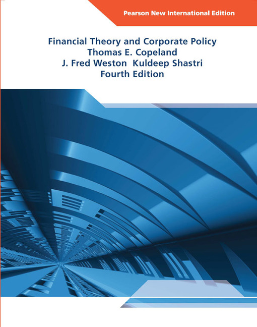 Pearson Education Financial Theory and Corporate Policy Pearson New