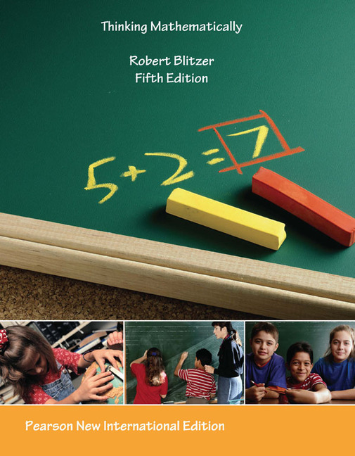 Thinking mathematically blitzer 5th edition