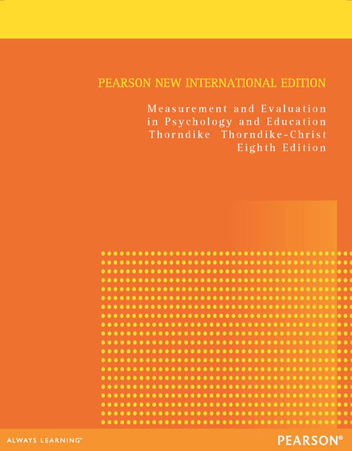 Pearson Education Measurement and Evaluation in Psychology and