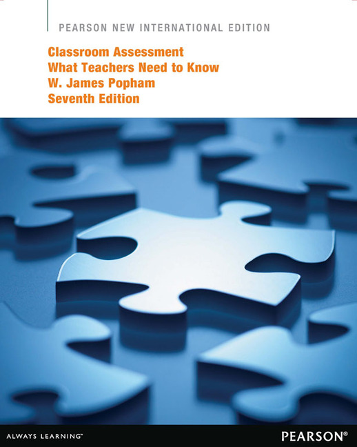 Pearson Education - Classroom Assessment: Pearson New International Edition