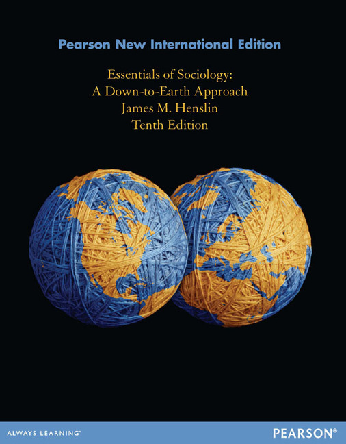 Pearson Education Essentials of Sociology Pearson New International