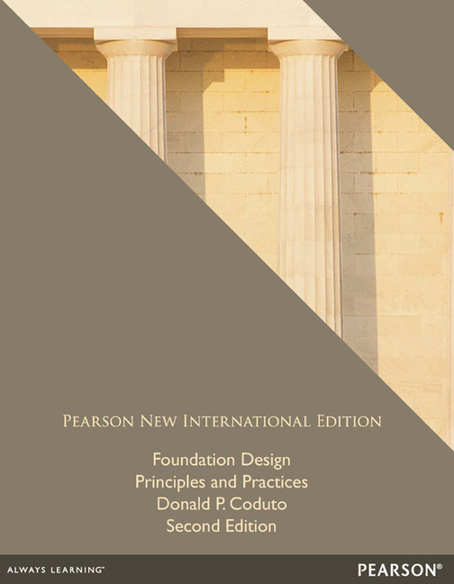 Pearson Education Foundation Design Pearson New International Edition
