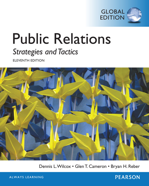 Pearson Education - Public Relations: Strategies And Tactics, Global ...