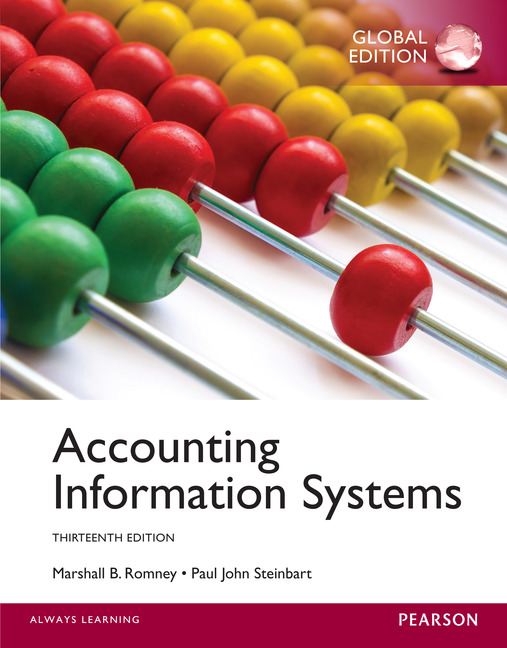 Pearson Education Accounting Information Systems, Global Edition