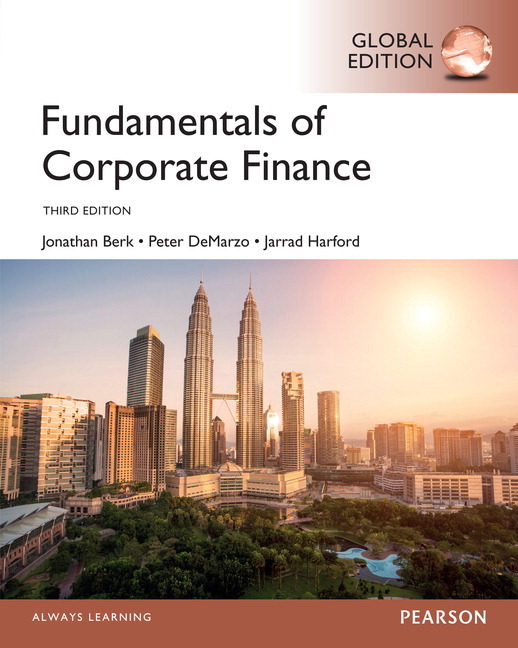 Fundamentals of Corporate Finance 11th edition: Ross, Westerfield, Jordan Fundamentals of Corporate Finance 11th edition: Ross, Westerfield, Jordan