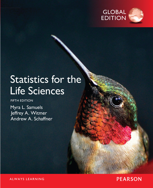 Pearson Education Statistics for the Life Sciences, Global Edition Pearson Education Statistics for the Life Sciences, Global Edition