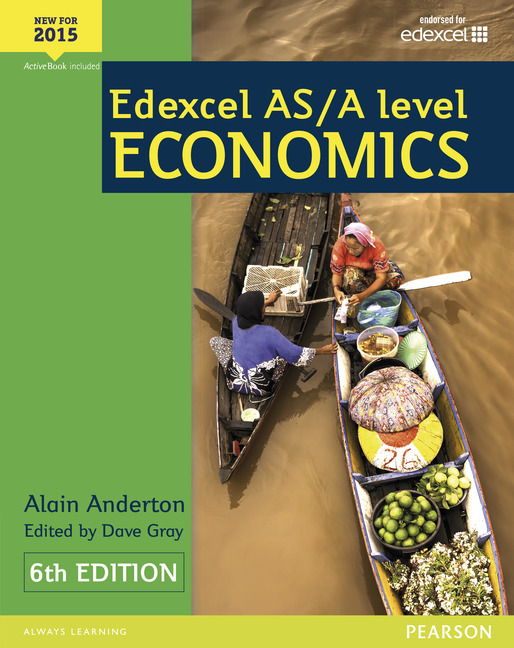 Edexcel A level Economics 6th edition ActiveBook Subscription