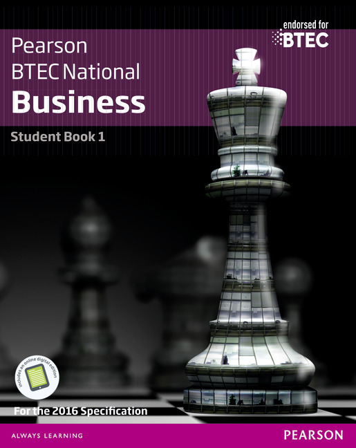 BTEC Nationals Business Student Book 1