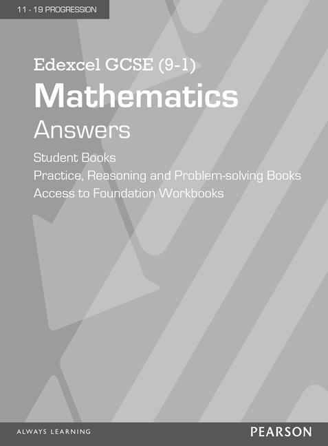 Edexcel GCSE (9-1) Mathematics Answers