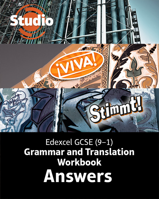 Edexcel GCSE Grammar and Translation Workbook answers