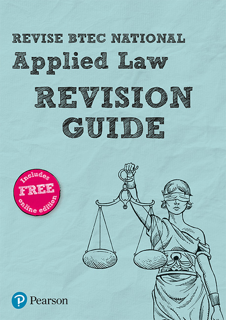 Revise BTEC National Applied Law Revision Guide