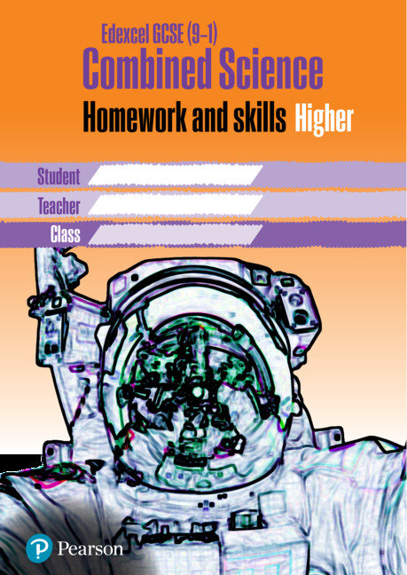 Edexcel GCSE 9-1 Combined Science Homework Book Higher Tier