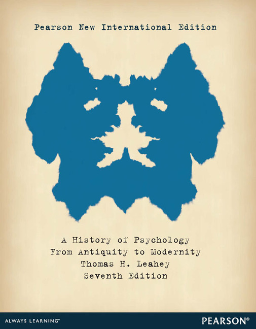 History Of Psychology Leahey Ebook