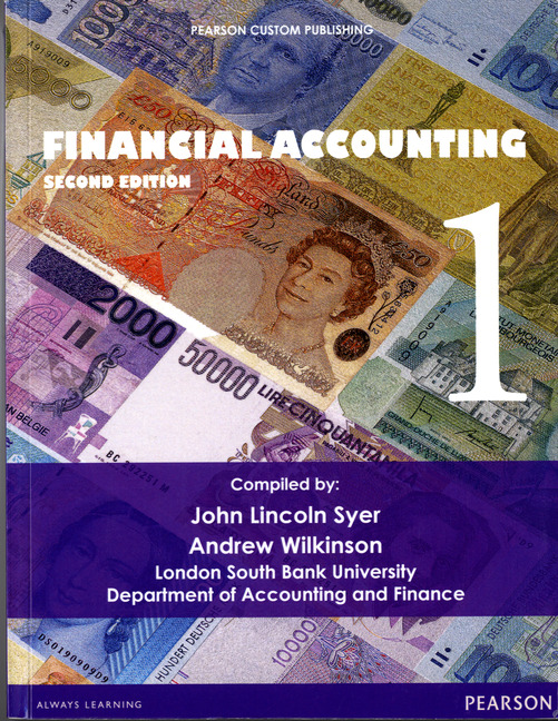 Pearson Education Financial Accounting 1 Second Edition