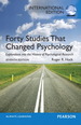Forty Studies that Changed Psychology