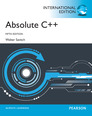 Absolute C++: International Edition CourseSmart eTextbook
