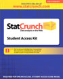 statCrunch -- Standalone Access Card (6-month access)