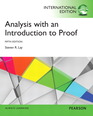 Analysis with an Introduction to Proof